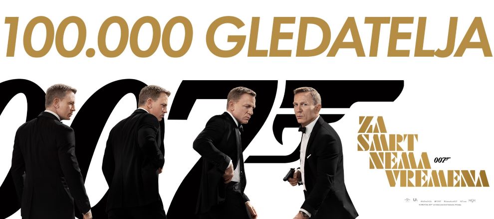 James Bond ruši rekorde pogledalo ga 100.000 gledatelja