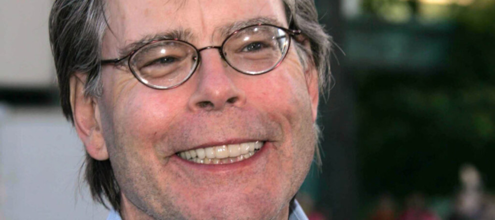 Stephen King at the Los Angeles premiere of "The Manchurian Candidate," Academy Of Motion Picture Arts And Sciences, Beverly Hills, CA 07-22-04