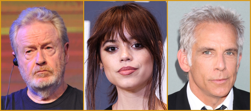 Ridley Scott Jenna Ortega Ben Stiller