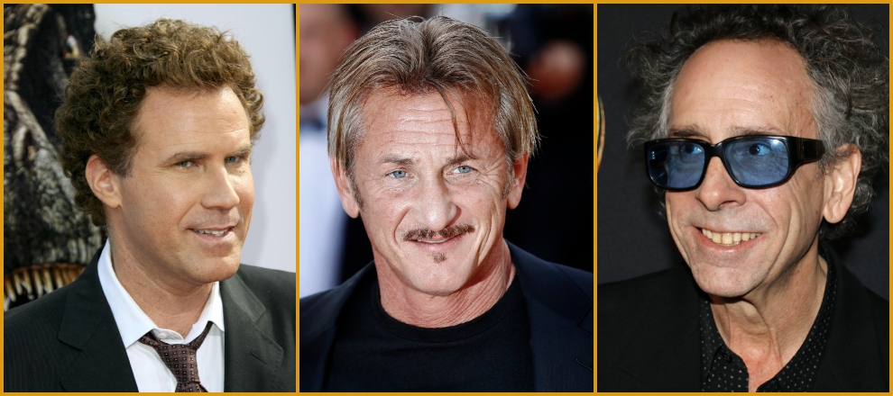 Will Ferrell Sean Penn Tim Burton